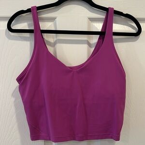 Moonlight magenta lululemon align tank top